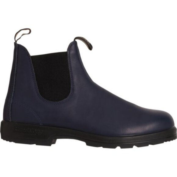 BLUNDSTONE MEN\'S 2246 LEATHER CHELSEA BOOTS WATER RESISTANT NAVY‎ BLUE main image 8